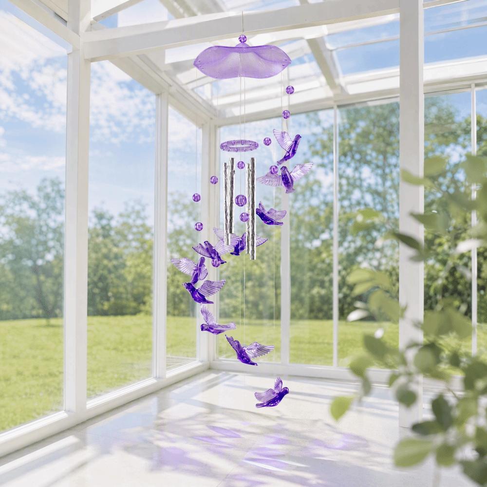 Metal Tubes Metal Tube Wind Chimes Acrylic Tubes Hanging Wind Chimes Yard Hanging