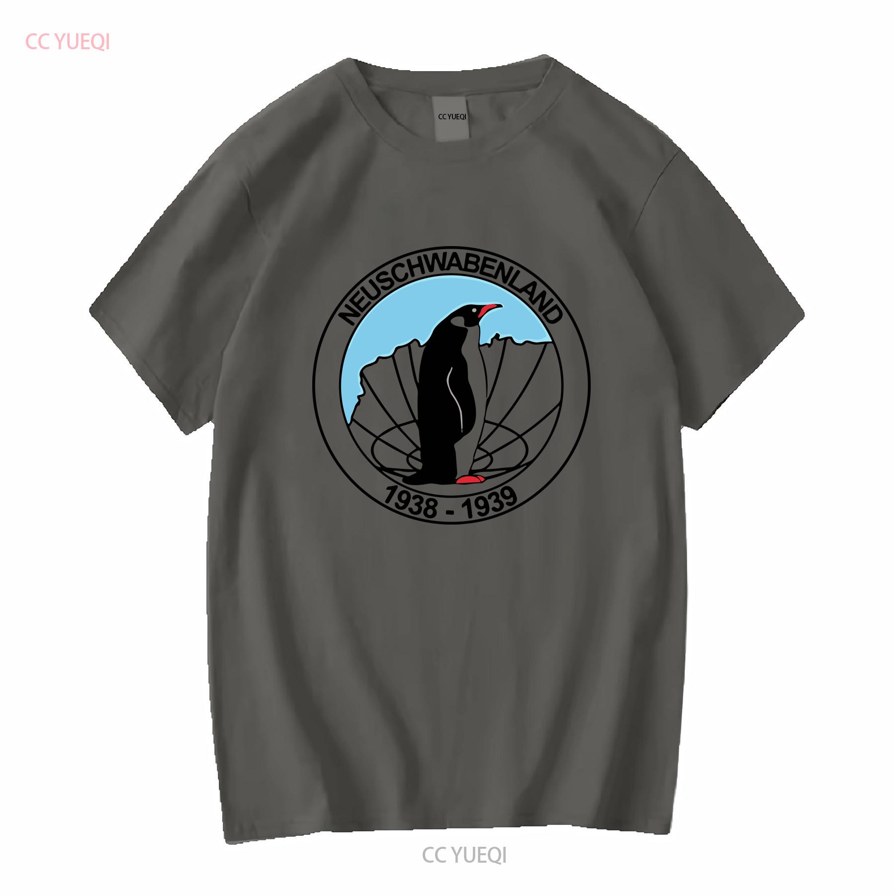 

Новая Швабия 1938 1939 Антарктическая экспедиция Южный полюс Вторая мировая война Футболка 7207 с длинным или коротким рукавом винтажная выстиранная графическая уличная одежда 4XL