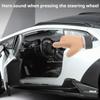 1:18 Scale HURACAN STERRATO SVJ63 Car Model Toy Sound Light Shock Absorption Sliding Supercar Models Children's Interactive Toys