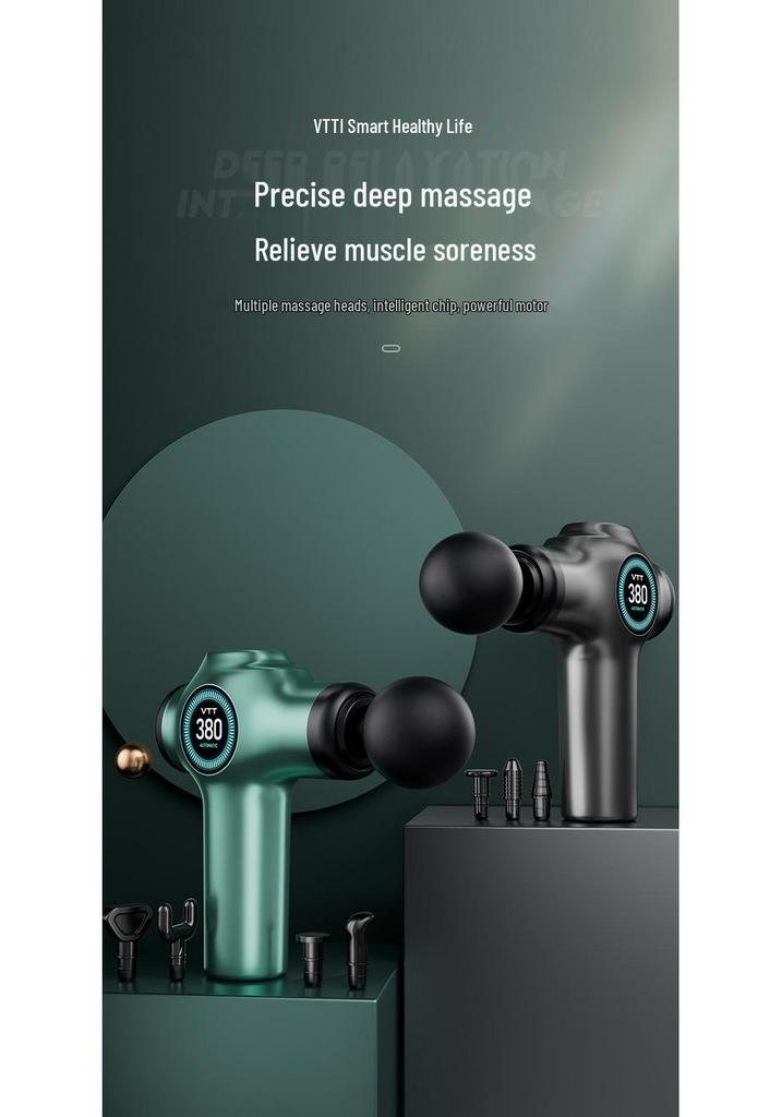 VTT Fascia Gun Electric Muscle Massager with Long Battery Life - Ideal Business Gift and Souvenir Massage Device Set