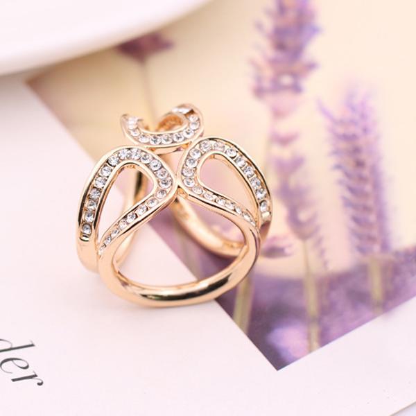 Crystal Scarf Silk Buckle Clip Women Jewelry