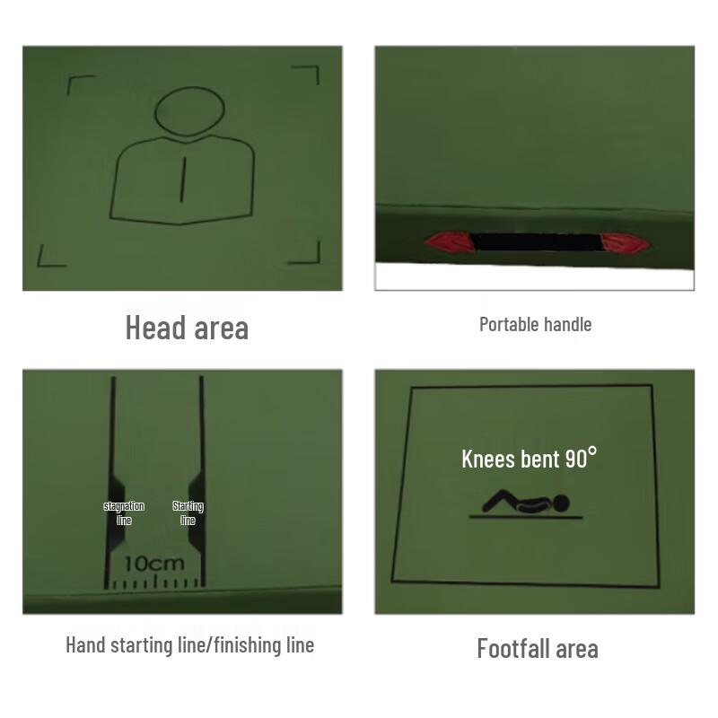 Folding Sit-up & Gymnastics Mat