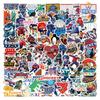 55/110PCS Hockey Ball Sticekrs Cartoon Sticker Sports Graffiti Toy Luggage Laptop Guitar Phone Cup Funny Ice Hockey Decals