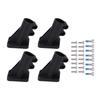 4pcs Set 20mm Nylon Tube Joints Tee Durable Three Channel Fixed Connector for RC Plant Drone