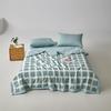 Muji Pure Cotton Large Plaid Summer Quilt