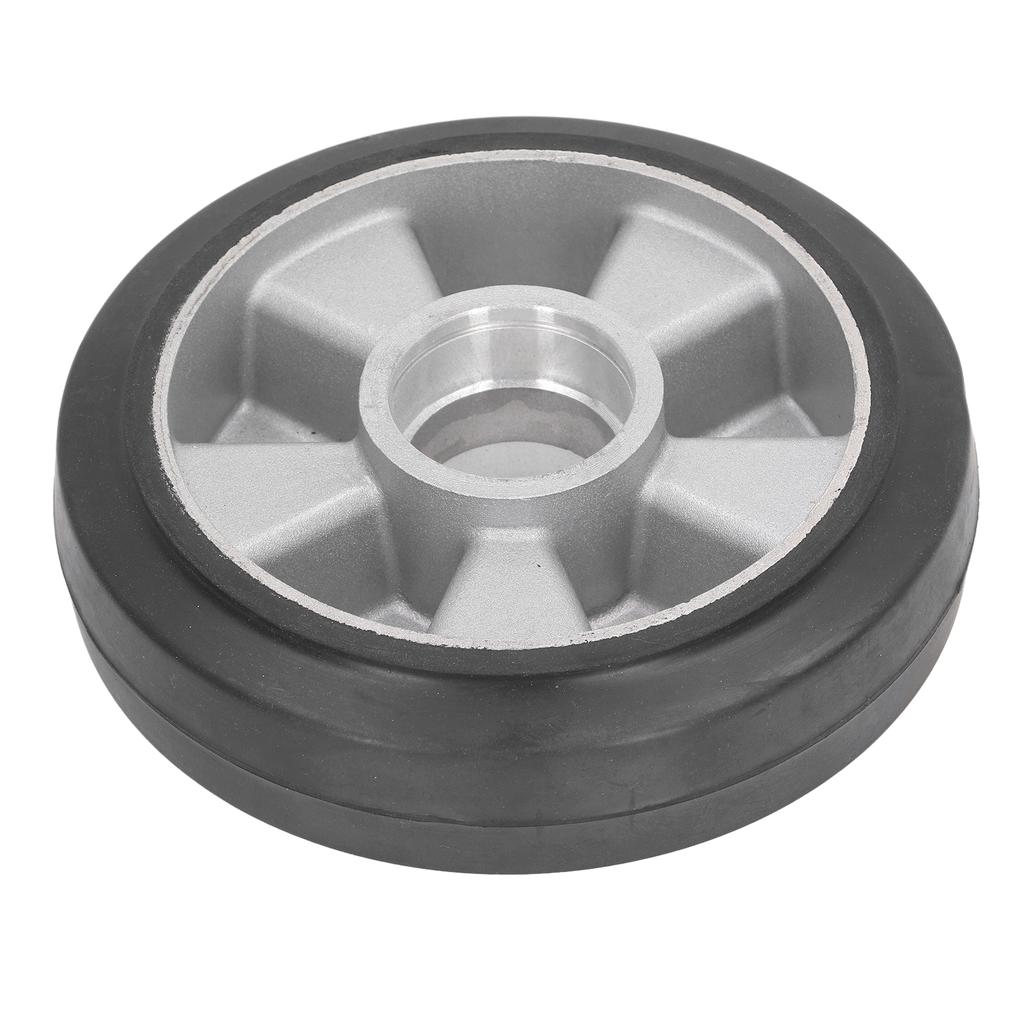 Truck Load Wheel with 6204 Bearing Hole Solid Rubber Replacement Tire for Handcraft Hydraulic Forklift 180x50mm