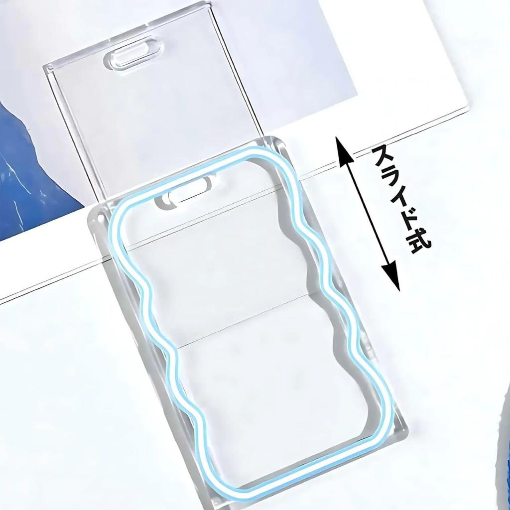 EBISU Design Foto-Schlüsselanhänger für Cheki, Unneune, Schiebetyp, Inklusive rundem Karabiner, Trading