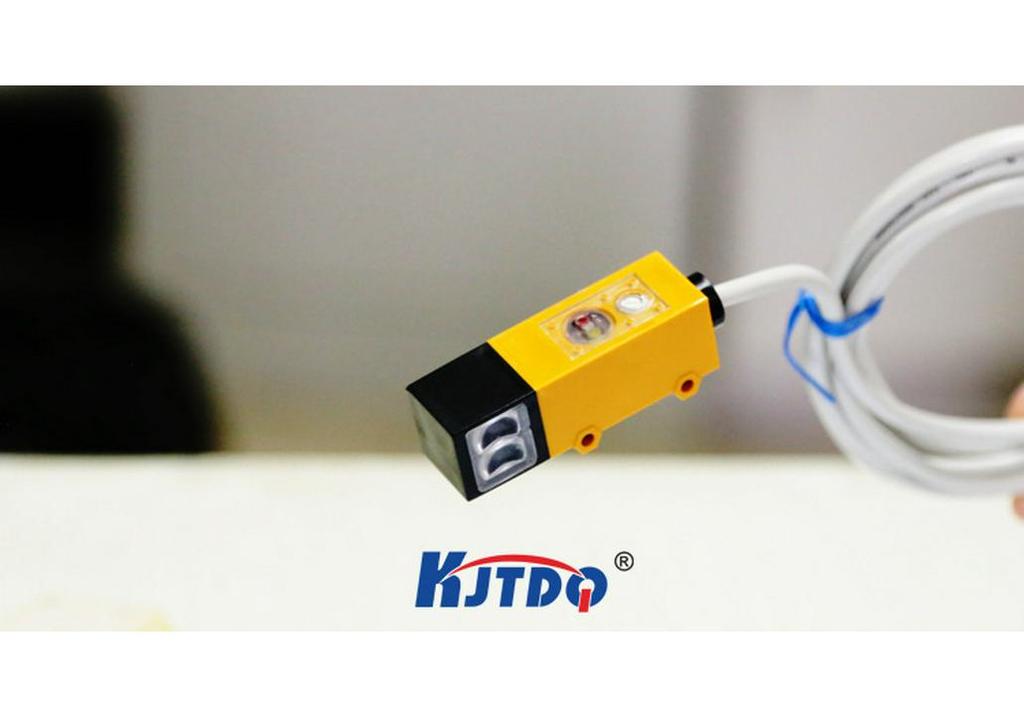 KJTDQ Rectangular Photoelectric Sensor: Through-beam or Diffuse, 24V, Customizable