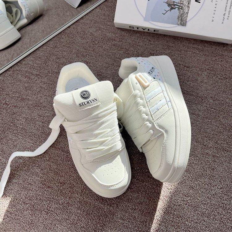 Zhao Ruth retro niche yellow board shoes trendy shoes new casual bread shoes size 35