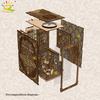 Non-Toxic Ancient Book Collection Room Diy Desktop Building Scene 3D Vintage Library Puzzle Shelf Insert Decoration Adult Toys