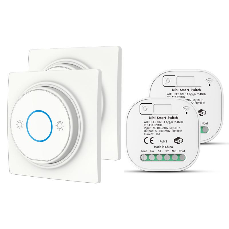 Graffiti Wireless Smart Switch with Xiao Ai and Alexa Voice Control
