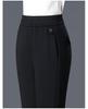 Fleece-Lined High Waist Loose Fit Women's Harem Pants for Middle-Aged and Elderly