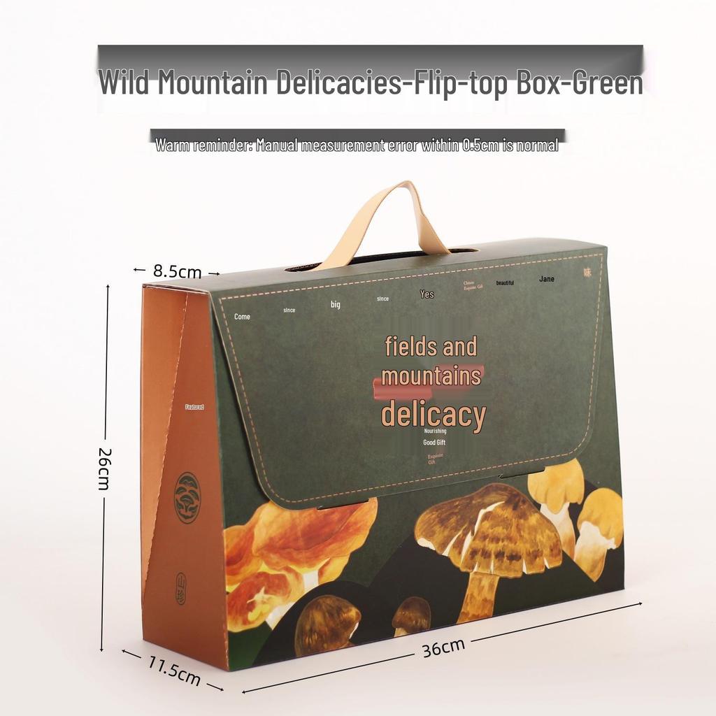 Mountain Delicacies Gift Box: Yunnan Shiitake, Morel, Northeastern Wood Ear Mushrooms