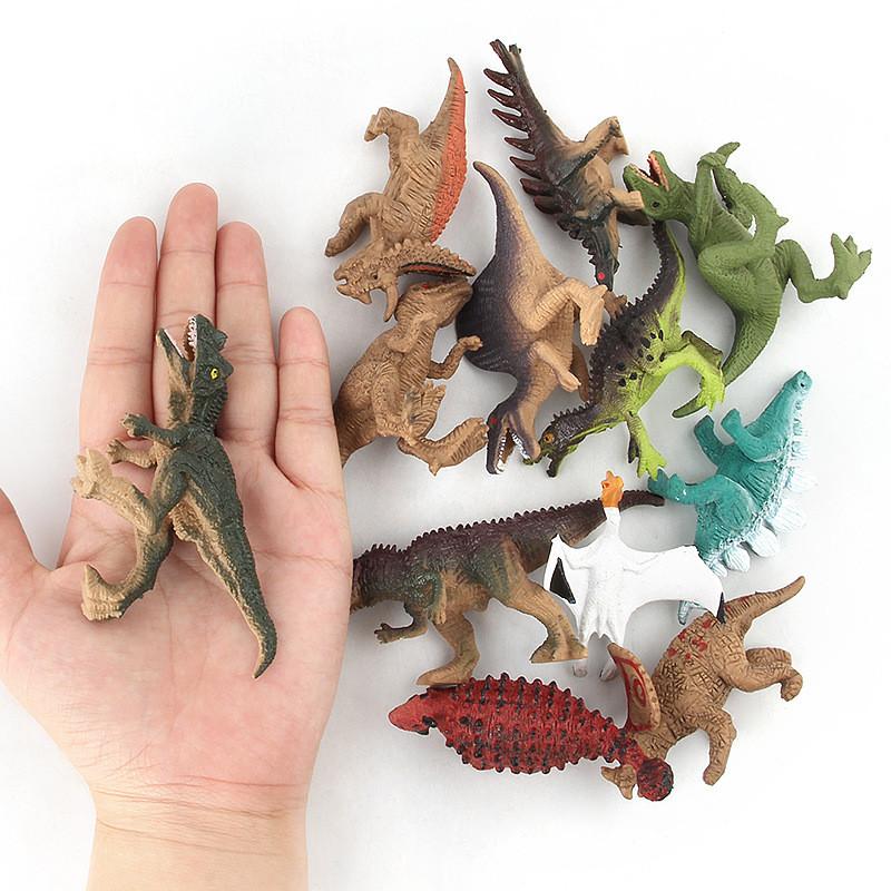 Miniature Dinosaur Tyrannosaurus Models Set Kids Learning Play Collection And