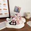 Maillard ugly cute platform white shoes women's niche 2025 winter new chic versatile student sports shoes