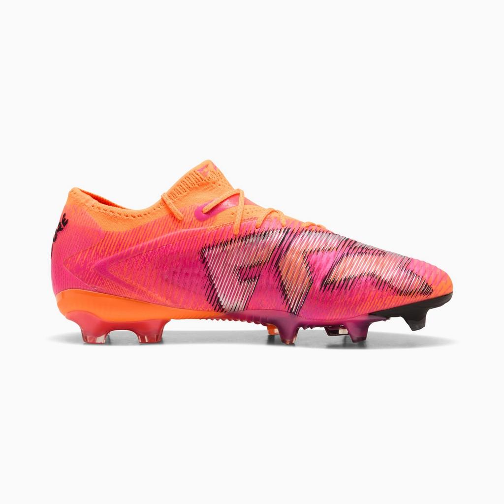 Men's Puma FUTURE 8 ULTIMATE LOW FG cleats orange 10858603 r 42