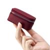PU Leather Miniature Jewelry Storage Case Portable Design Travel Organiser For Earrings Rings And Necklaces
