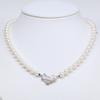 mikimoto SIL stamped 0.3" Akoya pearl necklace Necklace - whiteUsed