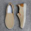 2025 Men Shoes Summer Canvas Shoes Breathable Comfortable Outdoor Slip On Walking Sneakers Classic Loafers For Men Men Shoes