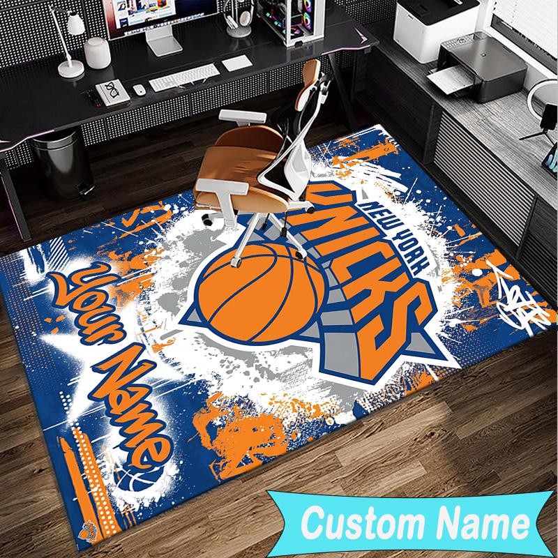 Custom Name Rug New York Football Area Rug Suitable for Indoor And Outdoor,Carpets for Homes, Offices,Living Rooms,Home Decor,Christmas Gift