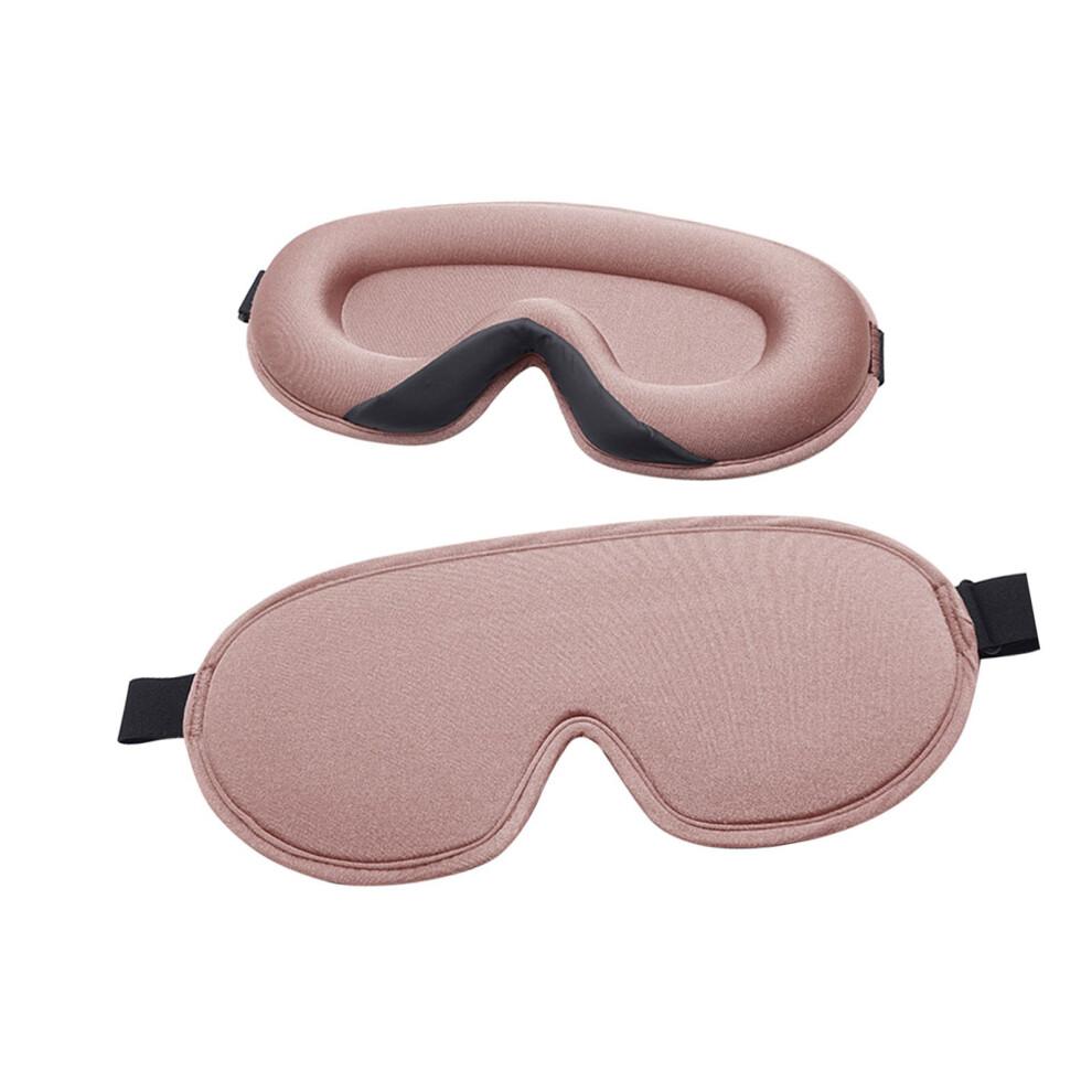 3D tvarovaná maska na spaní blokující světlo pro ženy a muže, prodyšná, nastavitelná, 64 g