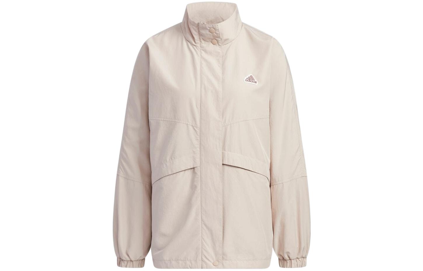 Adidas Jackets Women s Pink Stand Collar Moderate Other IA5247 L