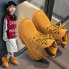 Girls Martin Boots 2025 Autumn and Winter New Children's British Style Fashion Short Boots Boys Leather Boots Medium and Large Children's Single Boo