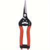 H300C Manual Garden Shears with Long Curved Carbon Steel Blades - Rust-Resistant, Non-Slip Ergonomic Handles