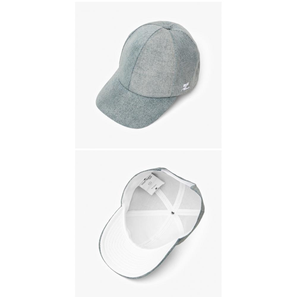 Courage 124act002 De0016 7011 Logo Embroidery Denim Ball Cap