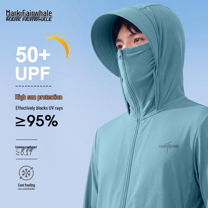Mark Fairwhale Men's UPF50+ Ice Silk Sun Protection Hoodie