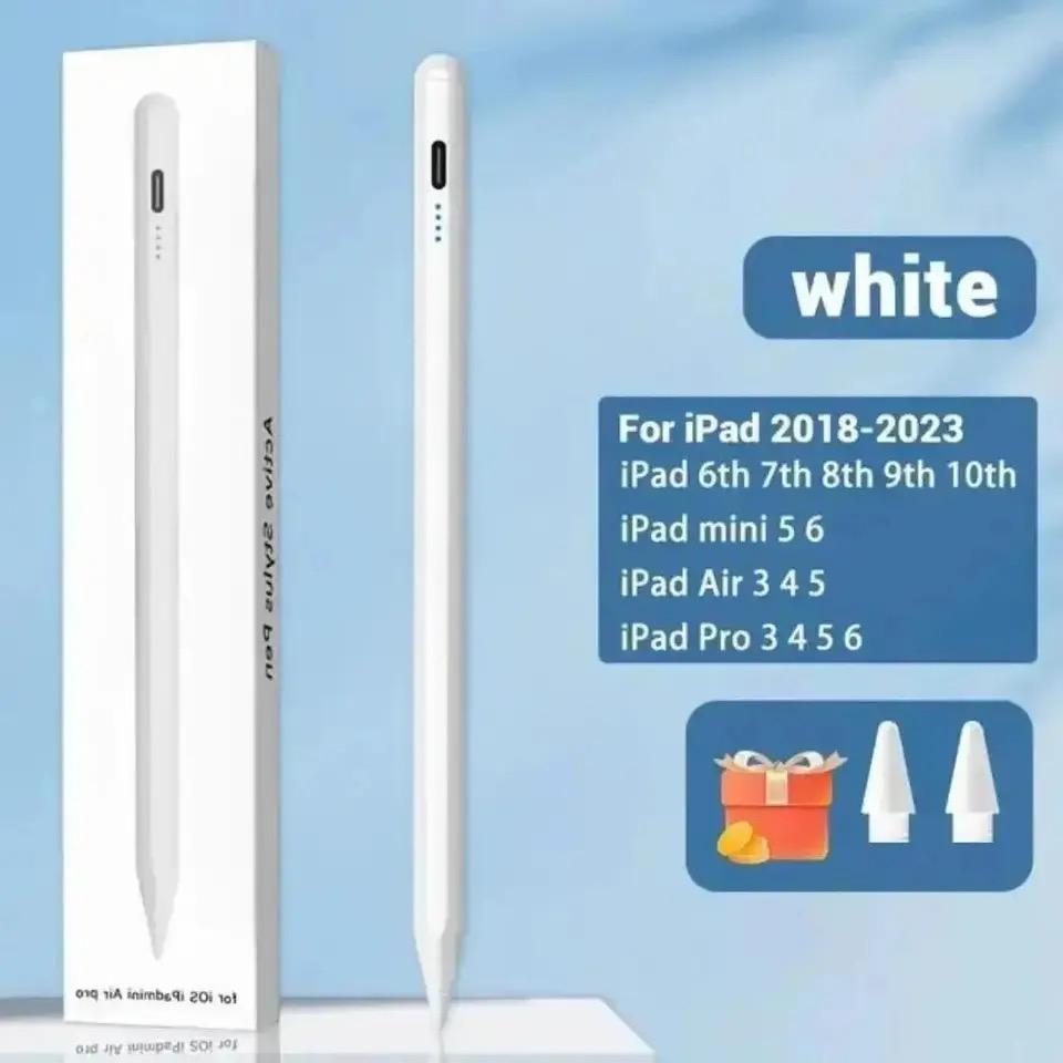 

For Apple Pencil Palm Rejection For Apple Pencil 2 1 Stylus Pen iPad 2022 2021 2020 2019 Pro 11 12.9 Air 4 5 7 8 9 10th mini 5 6 білий