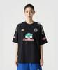 UMBRO [Quick-Dry] Hbl Football Puchibow Fresh Short Sleeve T-Shirt Black Ur221Crs54