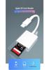 Compatible Apple Lightning/Android Type-C SD Card Reader for Mobile, iPad, and Camera