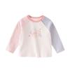 DAVE&BELLA Girls' Long-Sleeve Cotton T-Shirt