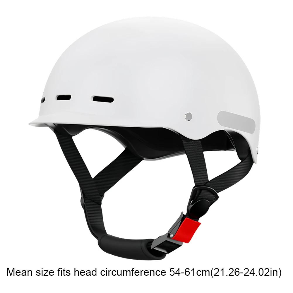 Electric Bike Safety Helmet Bicycle Helmet 3C Certified Adult Children Cartoon Motorcycle Half Helmet with Goggle Scooter Helmet