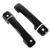 4pcs Car Outside Door Handle Cover Exter Door Handle Protective Trim Cover for FJ Cruiser Bright
