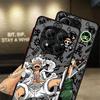 One Pieces Anime Funda Back Phone Cover Case for Xiaomi Redmi Note 14 13 Pro Plus 10 11 9S A4 14C 13C 12