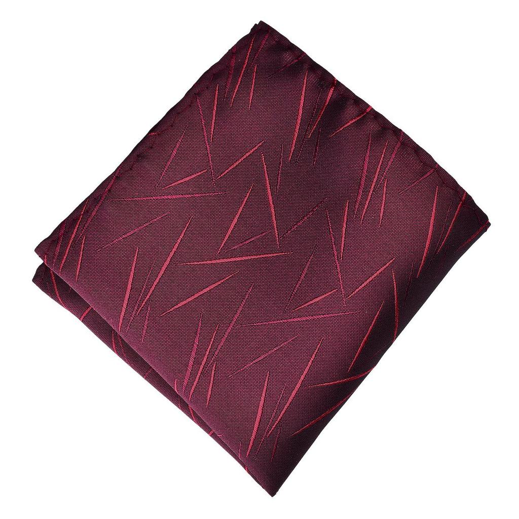 Pañuelo de bolsillo rojo para hombre para traje: accesorio formal para el novio o el padrino de boda