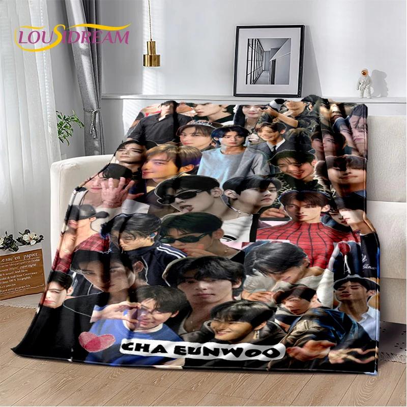 29 Styl Prawdziwe Piękno Hwang in Youp Cha EunWoo Koc, Miękki Koc do Rzucania do Domu Sypialni Łóżka Sofy Piknik Podróż Biuro Pokrowiec