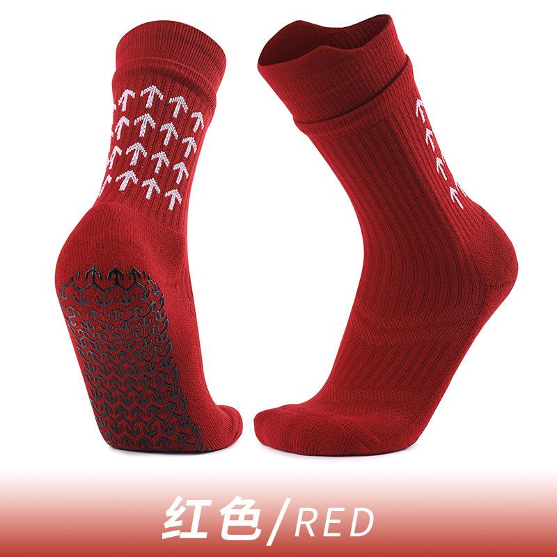 Professional Non-Slip Sports Socks Men'S Towel Bottom Thickened Training Actual Combat Socks Breathable Dispensing Football Socks