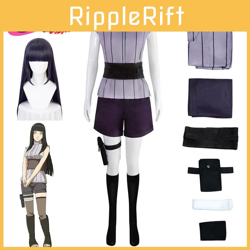 Naruto Hyuga Hinata Cosplay Kostüm Halloween Outfit Karneval Set Geschenk
