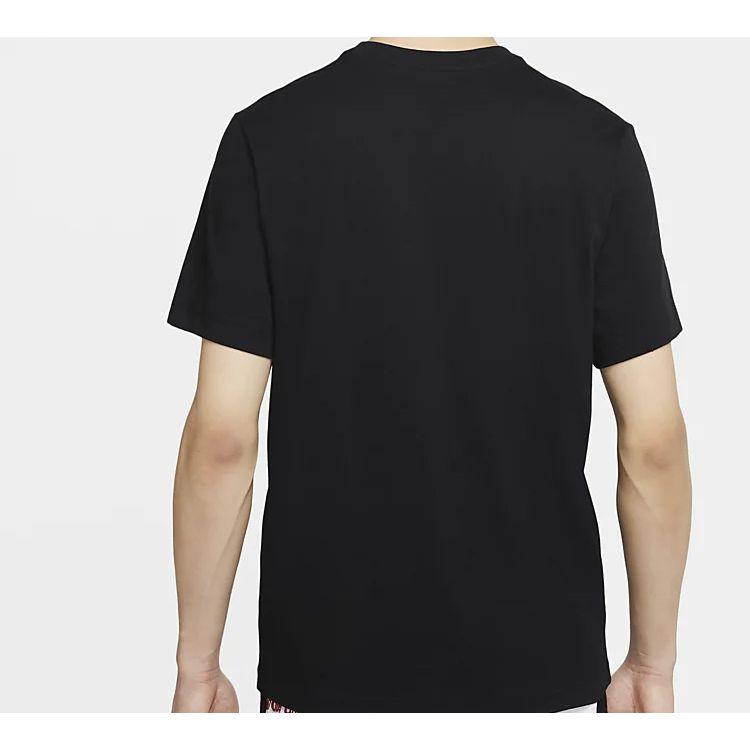 Nike NSW Box Photo Print Short Sleeve T-Shirt Men Tops Black CU6872-010