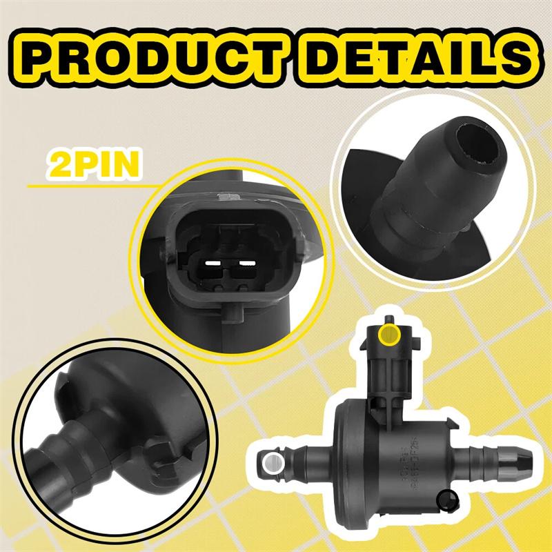 Bv61-9G866-Aa 0280142500 Exhaust System Vacuum Valve Purge Solenoid For Ford Chevrolet Orlando Cruze Opel 0280142430 0280142442