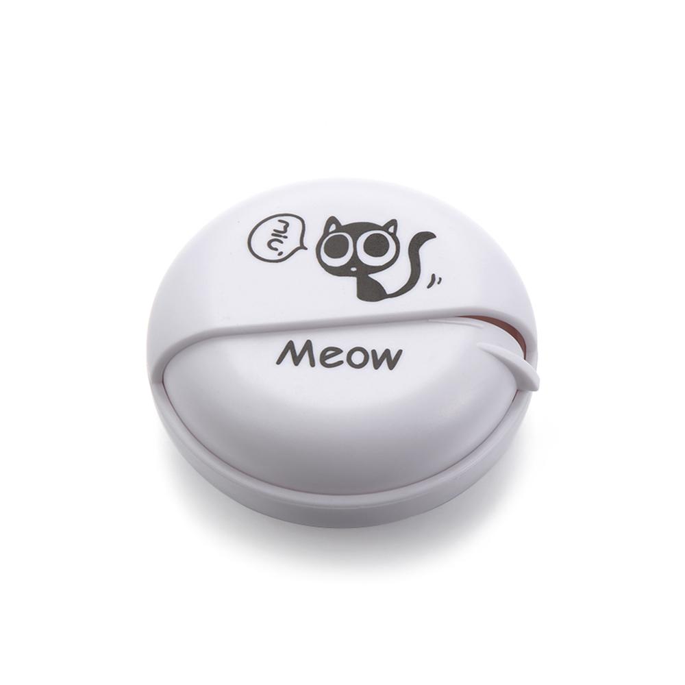 1pcs Headphone Cable Box Round Headphone Storage Box Rotating Cover Earphone Container Home Accessories Cute Data Line Box Case