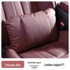 Compatible with 25 Zeekr 001 models: Nappa Leather Headrests, 007GT Lumbar Supports, and 009 Car Seat Backrests