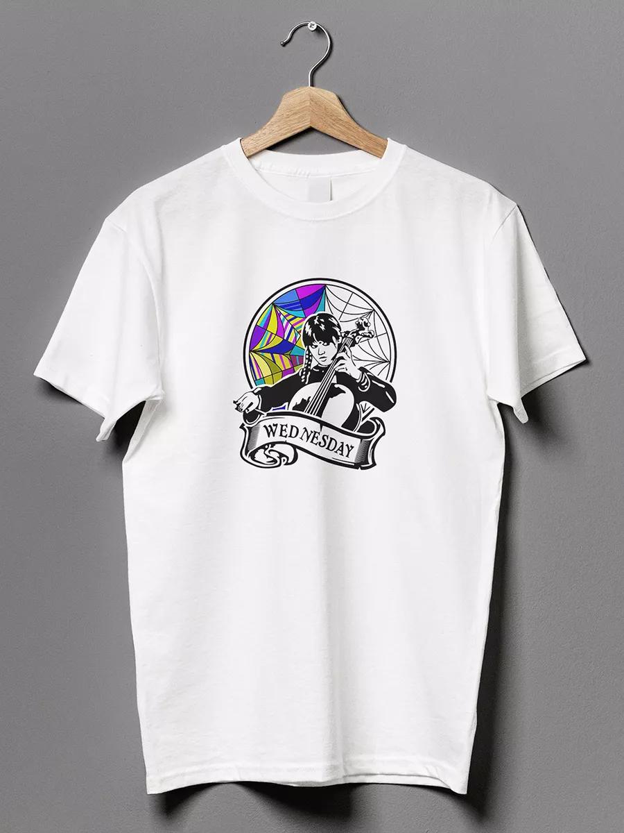 Funny seal print casual T-shirt M