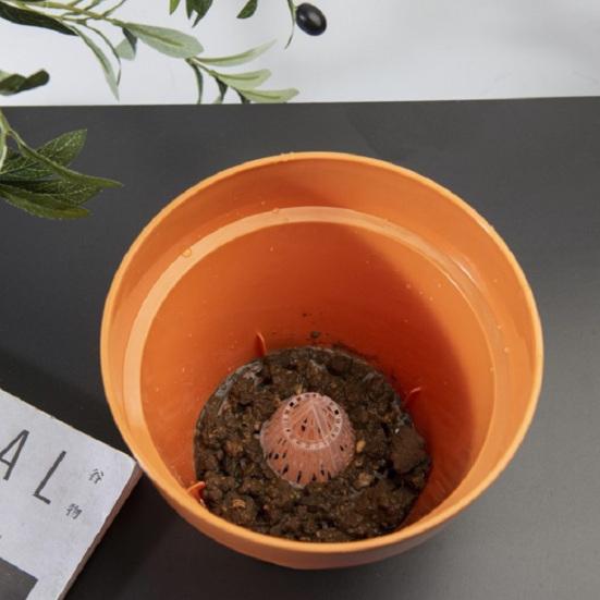 5Pcs Plant Bottom Grid Breathable Conical Design Plastic Protect Soil Loss Bonsai Mat Garden Supplies