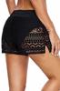Women's Fashion New Swim Shorts Black Lace Swim Shorts United Bikini Bottom