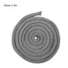 Fireplace Sealing Rope Stove Door Rope Black Gasket Cord