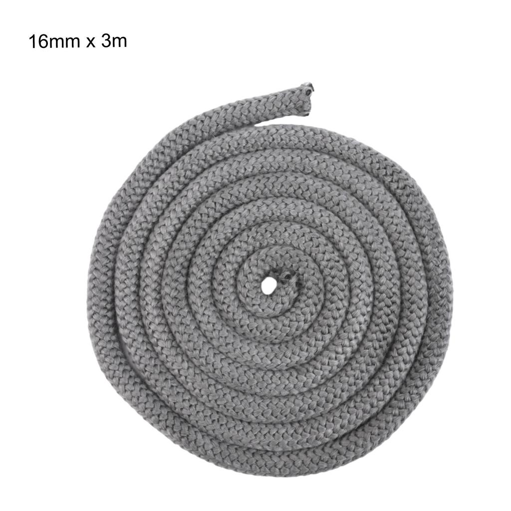 Fireplace Sealing Rope Stove Door Rope Black Gasket Cord